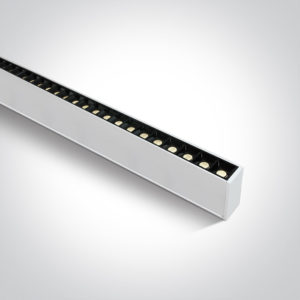 > WHITE 48pcs SPOTS UGR17 LED 40W WW 1300mm 34d LINEAR 230V DARK LIGHT*