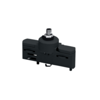 Adaptateur noir de rail Track 6a