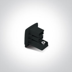 > Fermeture noir pour rail 40003A de fin**