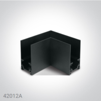 Angle noir 110×110 mm