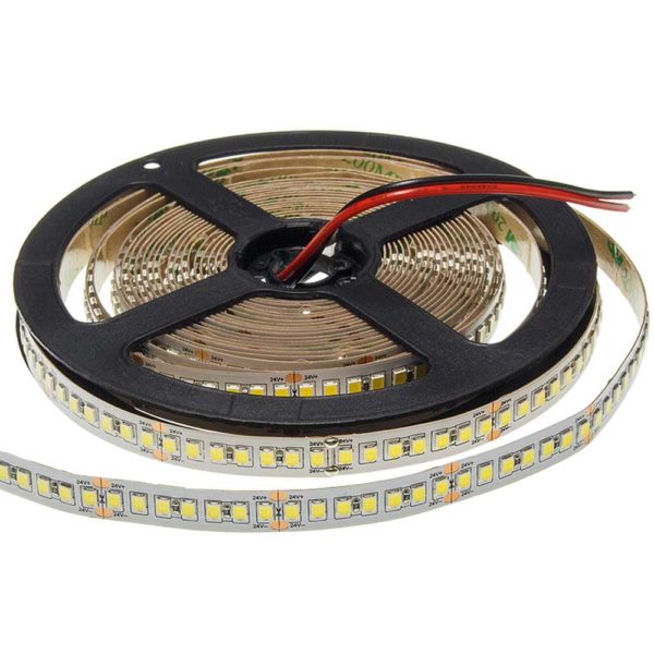 Bande LED 2835 196L/M 24V 12MM 20W/M 2100LM/M 2800K IP20