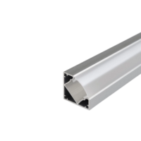 Profilé aluminium pour bande LED 2000 × 19 × 19 mm