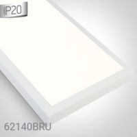 > WHITE 30x120 40W CCTV UGR19 IP20 230V BACKLIT