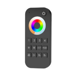 RGB+COLOUR TEMPERATURE REMOTE CONTROL RT10 4 ZONES - BLACK*