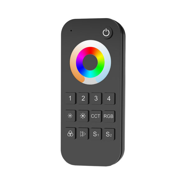RGB+COLOUR TEMPERATURE REMOTE CONTROL RT10 4 ZONES - BLACK*