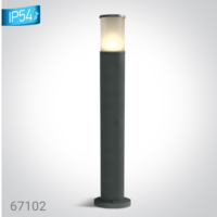 > ANTHRACITE POLE 75cm E27 20w