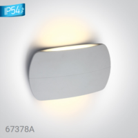 WHITE LED WALL LIGHT 2x6W WW IP54 230v