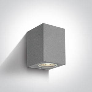 > GREY WALL LIGHT GU10 10W IP65***