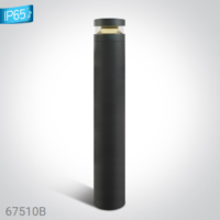 > ANTHRACITE LED BOLLARD 100cm 20W WW IP65 230V