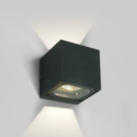 > ANTHRACITE WALL LED 2x6W WW IP65 230V***
