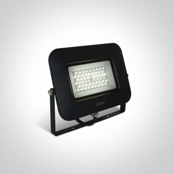 > BLACK LED 50W CW IP65 AC 230V***