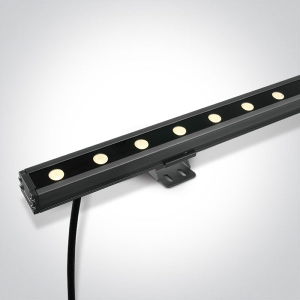 > GREY LED 12x1w WW 20x60deg LENS IP66 24v DIMMABLE*