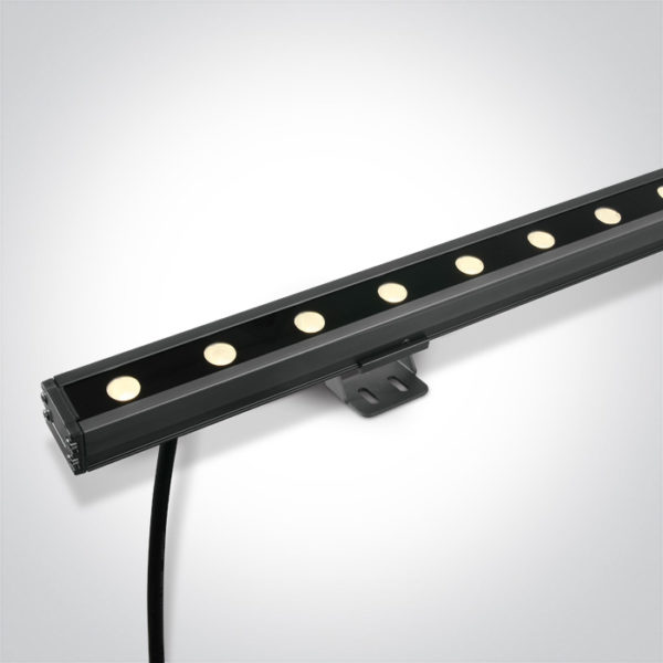 > GREY LED 24x1w WW 20x60deg LENS IP66 24v DIMMABLE*