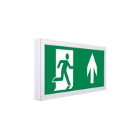 LED EMERGENCY EXIT LIGHT 3.6V 1200mAh 3-hours Emergency Duration with PVC Legend**