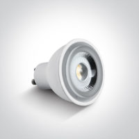 > WHITE COB LED 6W CW GU10 60deg DIMMABLE 230V***