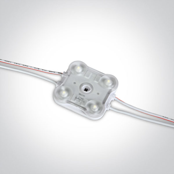 > LED IP65 MODULE 4x0,5w 12vDC 6000K CHAIN 50pcs 10m*
