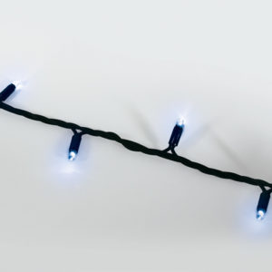 LED STRING LIGHT 100LED 7W 10m BLUE IP54 230V