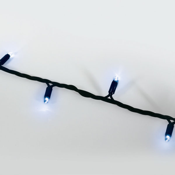 LED STRING LIGHT 100LED 7W 10m BLUE IP54 230V