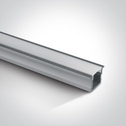 > Profilé en aluminium encastré de 2 mètres