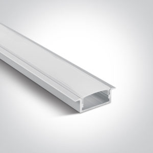 > Profilé en aluminium encastré de 2 mètres**.