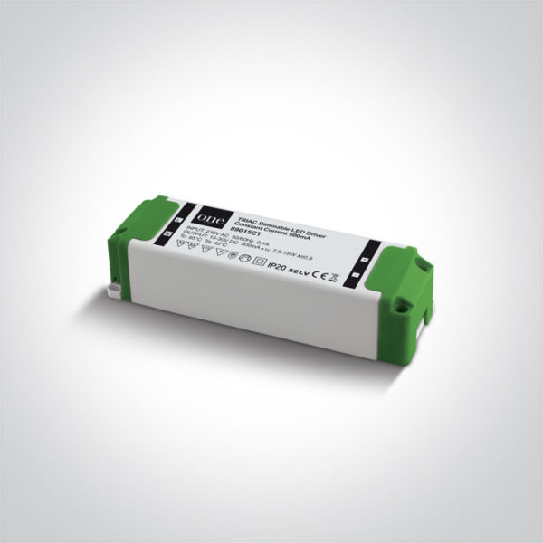 > LED DIMMABLE DRIVER 500mA 7,5-15w INPUT 230v**