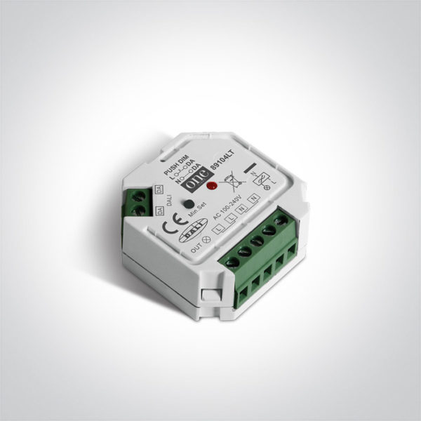 > DALI / PUSH TO DIM vers TRIAC 200W@230V, variateur IP20, 100-240V.