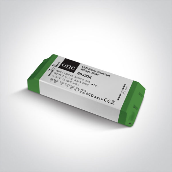 > LED DRIVER 48v 320w INPUT 230v IP20
