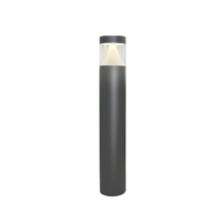 ANTHRACITE LED BOLLARD 80cm 12W CW IP65 230V