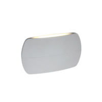 APPLIQUE MURALE À LED BLANCHES 2x6W WW IP54 230v