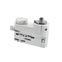 Adaptateur Blanc pour raccordement de luminaire sur rail Track