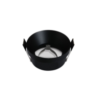 BLACK GU10 10 W DARK LIGHT