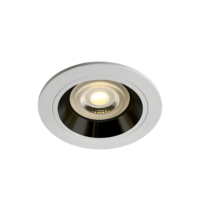 BLANC GU10 10 W RÉFLECTEUR NOIR