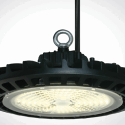 > BLACK LED SMD 200W UFO CW IP65 230V DIMMABLE