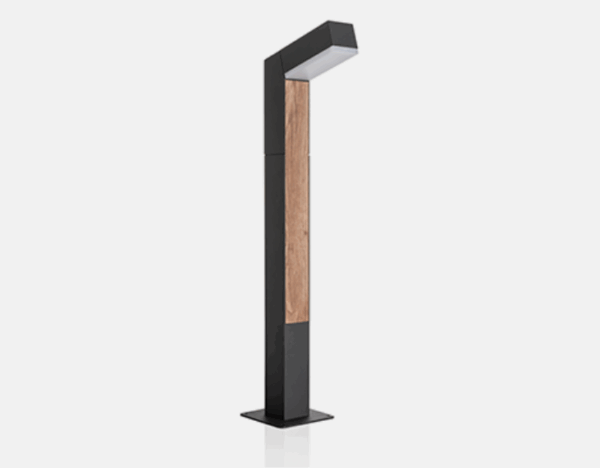 Luminaire LED au design moderne et fabriqué en aluminium.