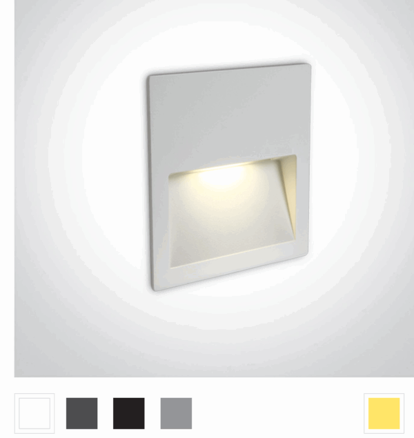 > Outdoor Dark Light Wall Recessed Die cast***