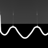 Tube Neon 360º 2700K D25mm 24V - IP67