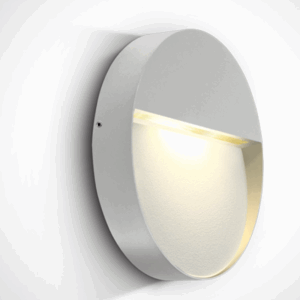 9W LED wall light, IP54, ideal for both indoor and outdoor installation.