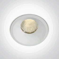 12W COB LED recessed spot,  IP65, for general application.  Suitable for bathroom