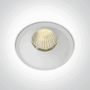 12W COB LED recessed spot,  IP65, for general application.  Suitable for bathroom