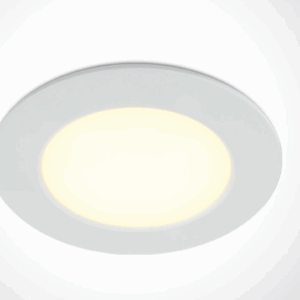 > IP65 6W COB LED recessed spot suitable for installation in bathroom.***