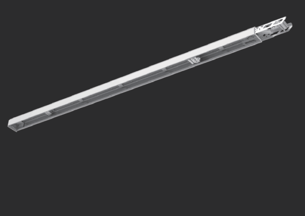 N-Line IP54-Feed In Trunking, 1450mm, 8 Wire