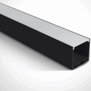 > Profilé en aluminium de 2m avec diffuseur PC opale