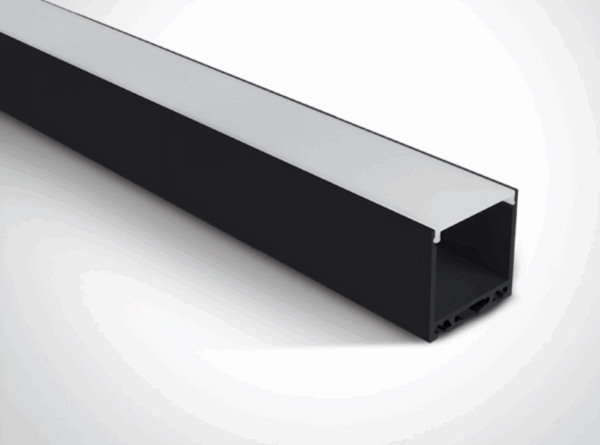 > Profilé en aluminium de 2m avec diffuseur PC opale