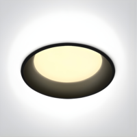 Downlight LED 22 W 3000 K noir