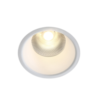 Downlight LED encastré blanc 15 W 3000 K 24° IP20 230 V Dark Light