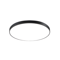 LED CEILING LIGHT ROUND 5630SMD 30W AC175-260V 2250LM 3000K - BLACK