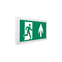 LED EMERGENCY EXIT LIGHT 3.6V 1200mAh 3-hours Emergency Duration with PVC Legend