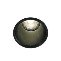 LED NOIRE 5 W WW 24 degrés IP20 230 V LUMIÈRE SOMBRE