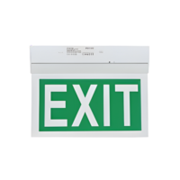 LED WALL SURFACE EMERGENCY EXIT LIGHT 3.6V 900mAh 3-hours Emergency Duration with PVC Legend