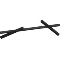 Spot linéaire à grille pour rail DALI 3000K